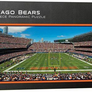 NFL Chicago Bears Panoramic 1000 pc Puzzle 13"x39"